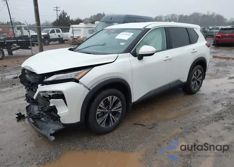 2023 Nissan Rogue Sv Fwd из США, поврежденный, VIN 5N1BT3BA1PC874997